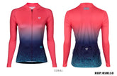 Jersey Ciclismo M/L Mujer GW Alta Visibilidad Coral
